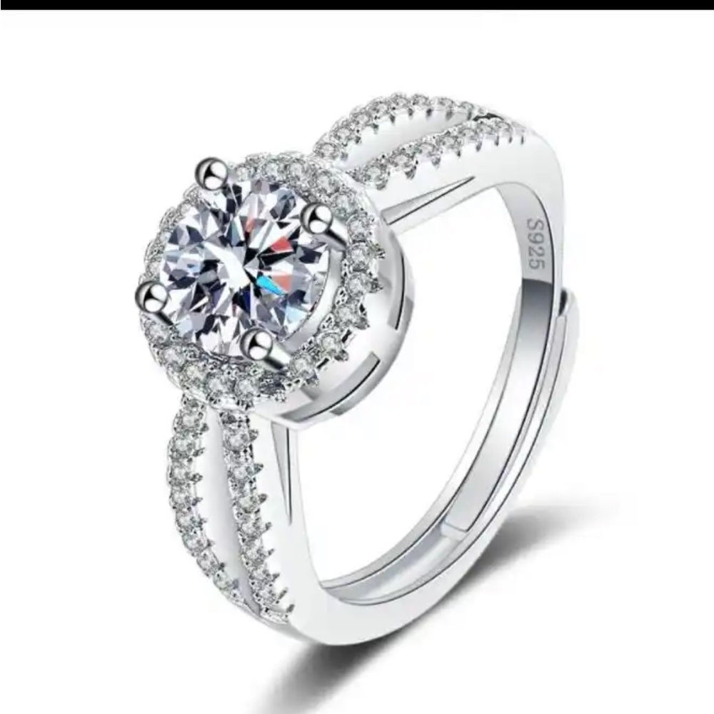 ON SALE! Moissanite Diamond 2Ct Rings. Please read info on Moissanite Diamonds